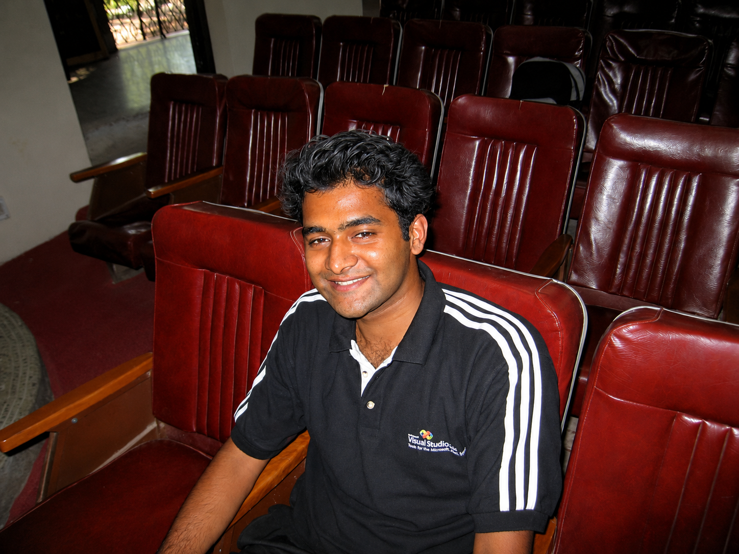 Bhasker Kode doing devrel for Microsoft Visual Studio in 2005